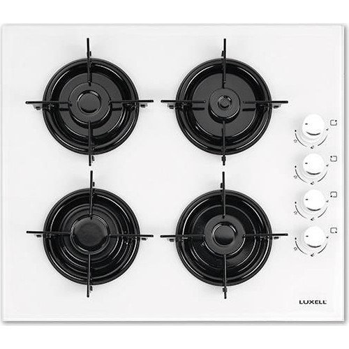 Luxell A6-Sf2Mt+Lx 40Ta-Hdf+Da6-830 Kristal Serisi Beyaz Cam Ankastre Set - Görsel 3