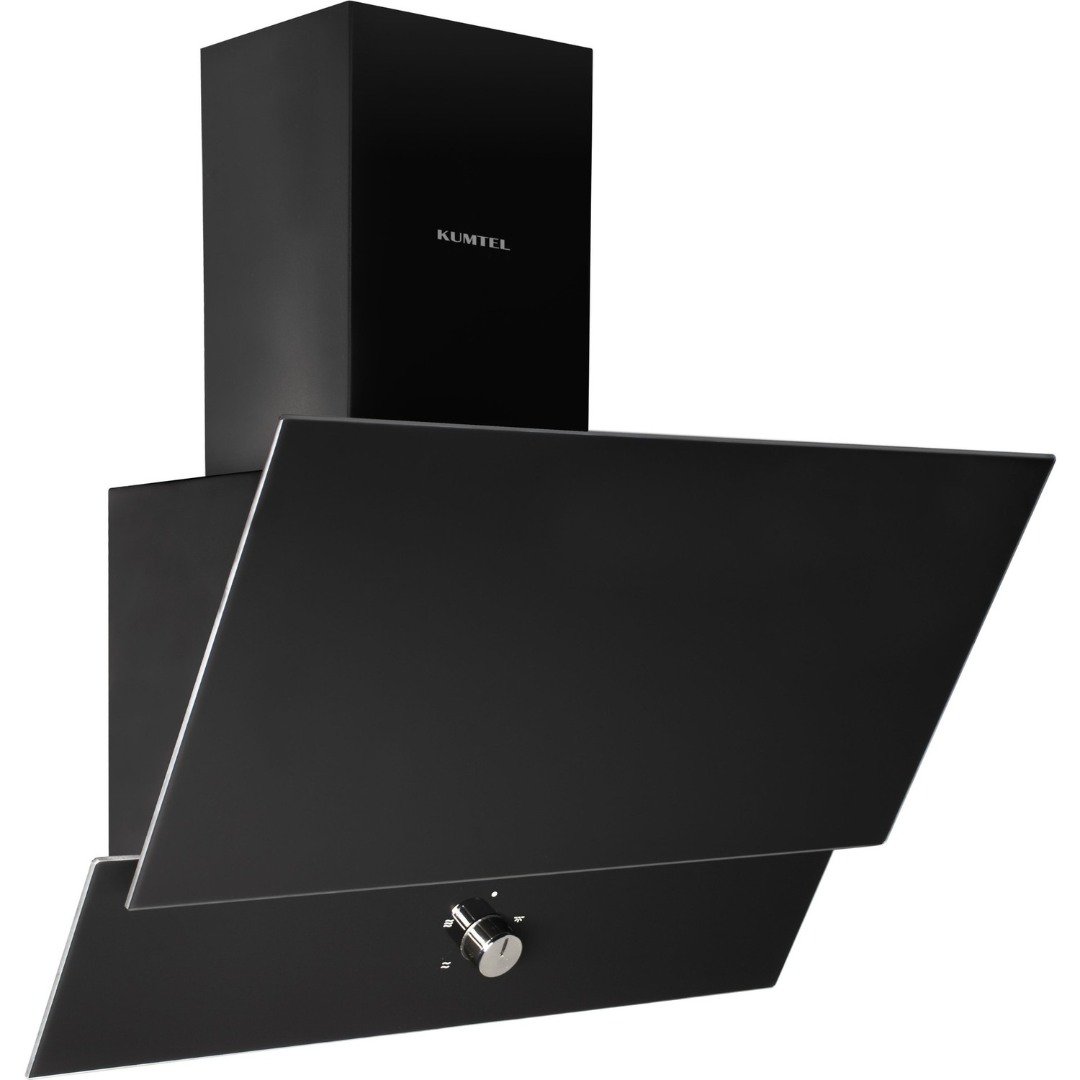 Kumtel Kristal Siyah Cam Ankastre Set (DA6-830 Davlumbaz + KO-40 TAHDF Ocak + B66 - SF2 Fırın) - Görsel 2