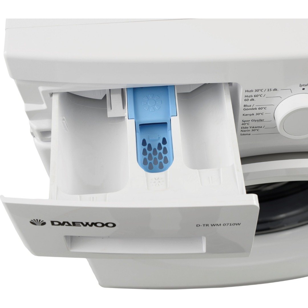 Daewoo TR WM 0710W 7 kg 1000 Devir Çamaşır Makinesi - Görsel 4
