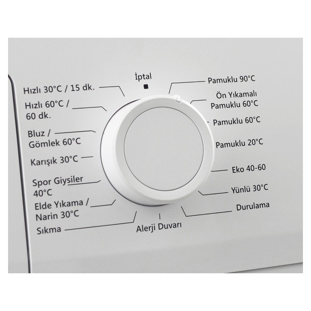 Daewoo TR WM 0710W 7 kg 1000 Devir Çamaşır Makinesi - Görsel 5