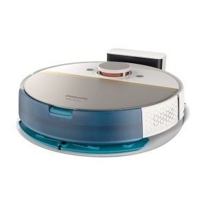 Philips 7000 Serisi, Beyaz Islak Kuru Robot Süpürge, 5000 PA,Titreşimli Mop,Sert Zemin ve Halıya Uygun, XU7000/02