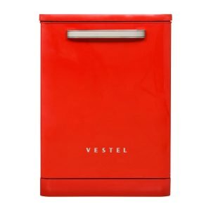 Vestel BM 5001 Retro Kırmızı 5 Programlı Bulaşık Makinesi