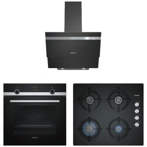 Siemens Siyah Selection Ankastre Set ( HB514FBR0T LC65KA670T EO6C6PB11O )