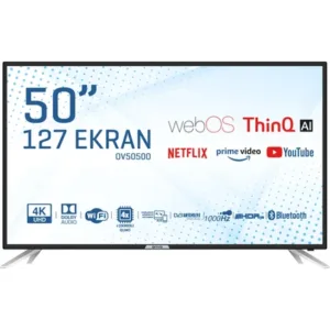 Onvo OV50500 50'' 127 Ekran Uydu Alıcılı Ultra HD webOS Smart LED TV