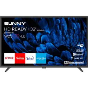 Sunny SN32DAL540 32" 80 Ekran Uydu Alıcılı HD webOS Smart LED TV