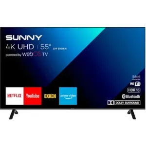 Sunny SN55FMN252 55" 139 Ekran Dahili Uydu Alıcılı 4K Ultra HD Smart LED TV